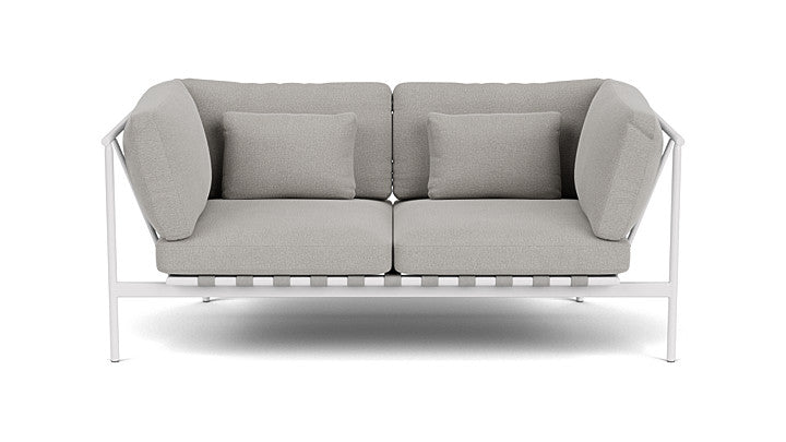 Barlow Tyrie Around Deep Seating Double Lounge Sofa with Aluminium Arms