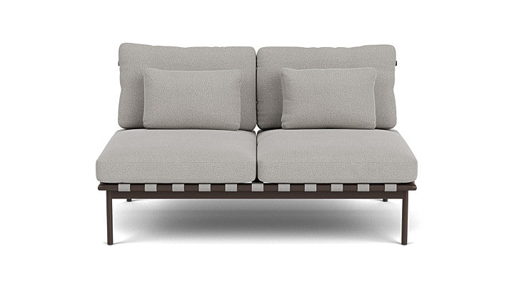 Barlow Tyrie Around Deep Seating Double Lounge Sofa Without Arms