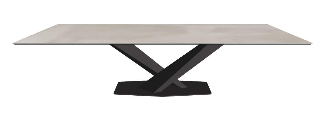 Cattelan Italia Stratos Keramik Rectangular Dining Table – 300x120x75h