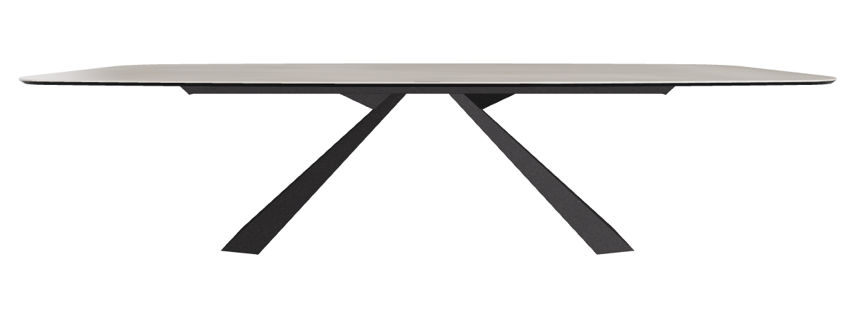 300x120x73h Barrel Shaped_Luxor_Black Embossed