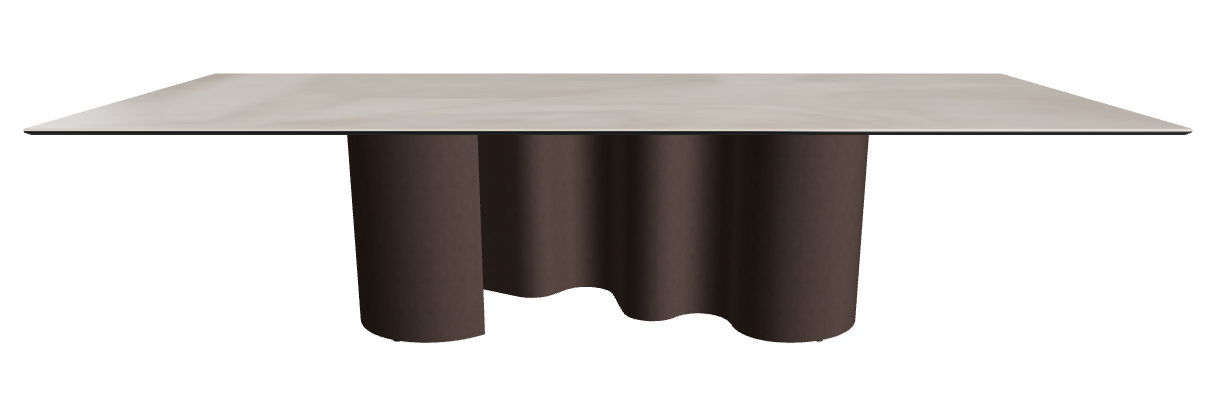 300x120x74h Rectangle Shaped_Luxor_Bronze Embossed