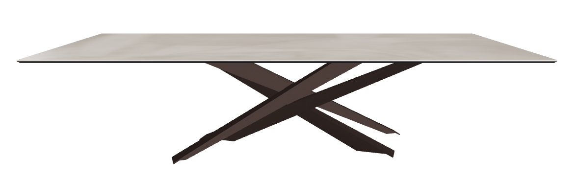 300x120x74.5h Rectangle Shaped_Luxor_Bronze Embossed