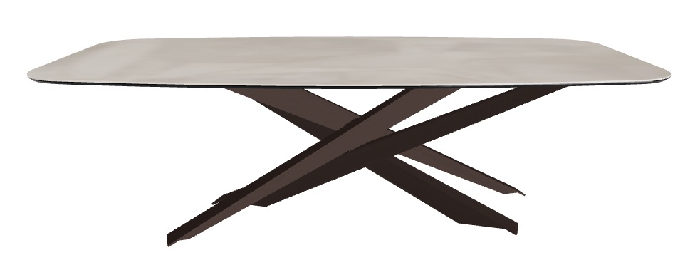 240x120x74.5h Barrel Shaped_Luxor_Bronze Embossed