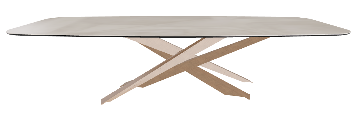 300x120x74.5h Barrel Shaped_Luxor_Brushed Bronze