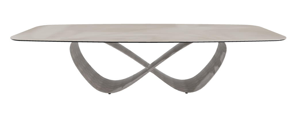 300x120x75h Barrel Shaped_Luxor_Brushed Grey