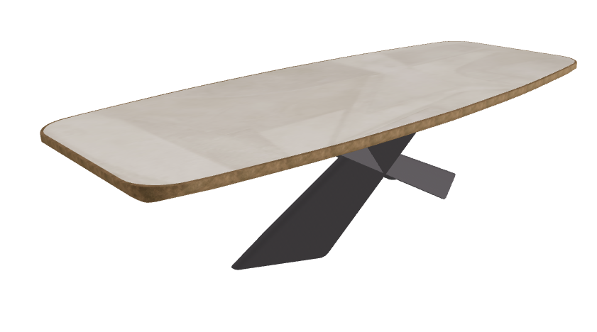 Luxor_Graphite Embossed_Brushed Bronze