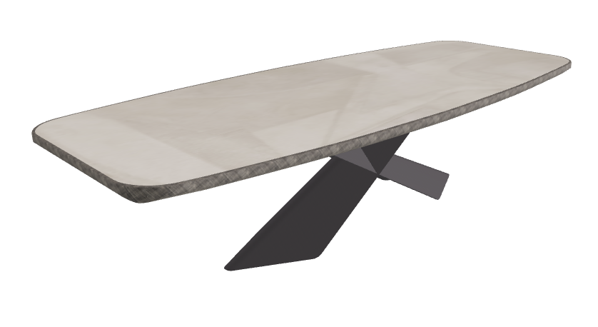 Luxor_Graphite Embossed_Brushed Grey