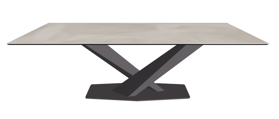 Cattelan Italia Stratos Keramik Rectangular Dining Table – 240x120x75h
