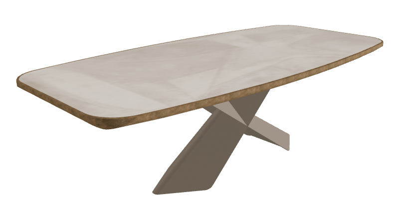 Luxor_Titanium Embossed_Brushed Bronze