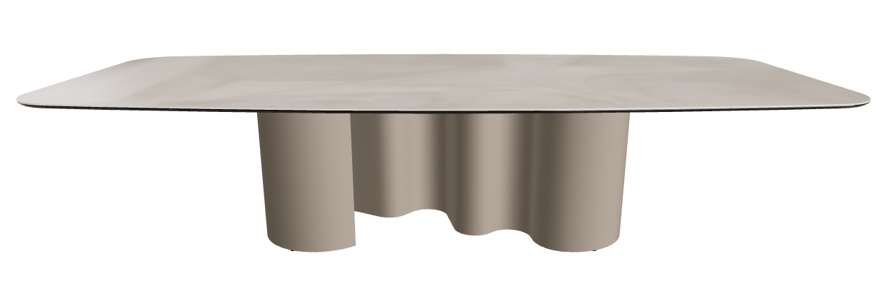 320x138x74h Barrel Shaped_Luxor_Titanium Embossed