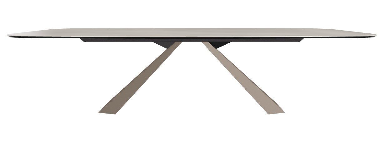 300x120x73h Barrel Shaped_Luxor_Titanium Embossed