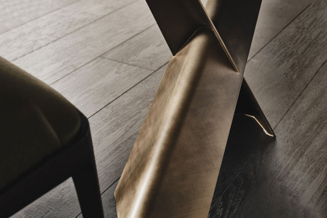 Cattelan Italia Mad Max Crystalart Rectangular & Barrel-Shaped Dining Table