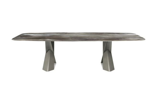 Cattelan Italia Mad Max Crystalart Rectangular & Barrel-Shaped Dining Table
