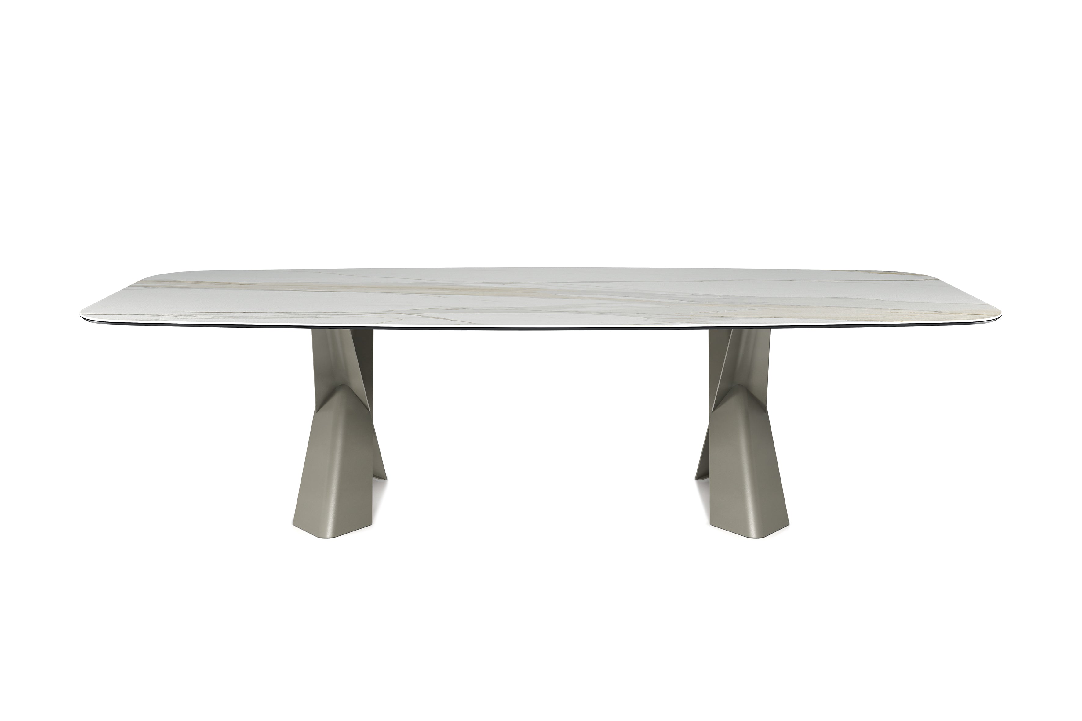 Cattelan Italia Mad Max Crystalart Table With Steel Base