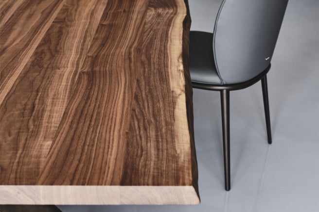 Cattelan Italia Mad Max Wood Live Edged Dining Table