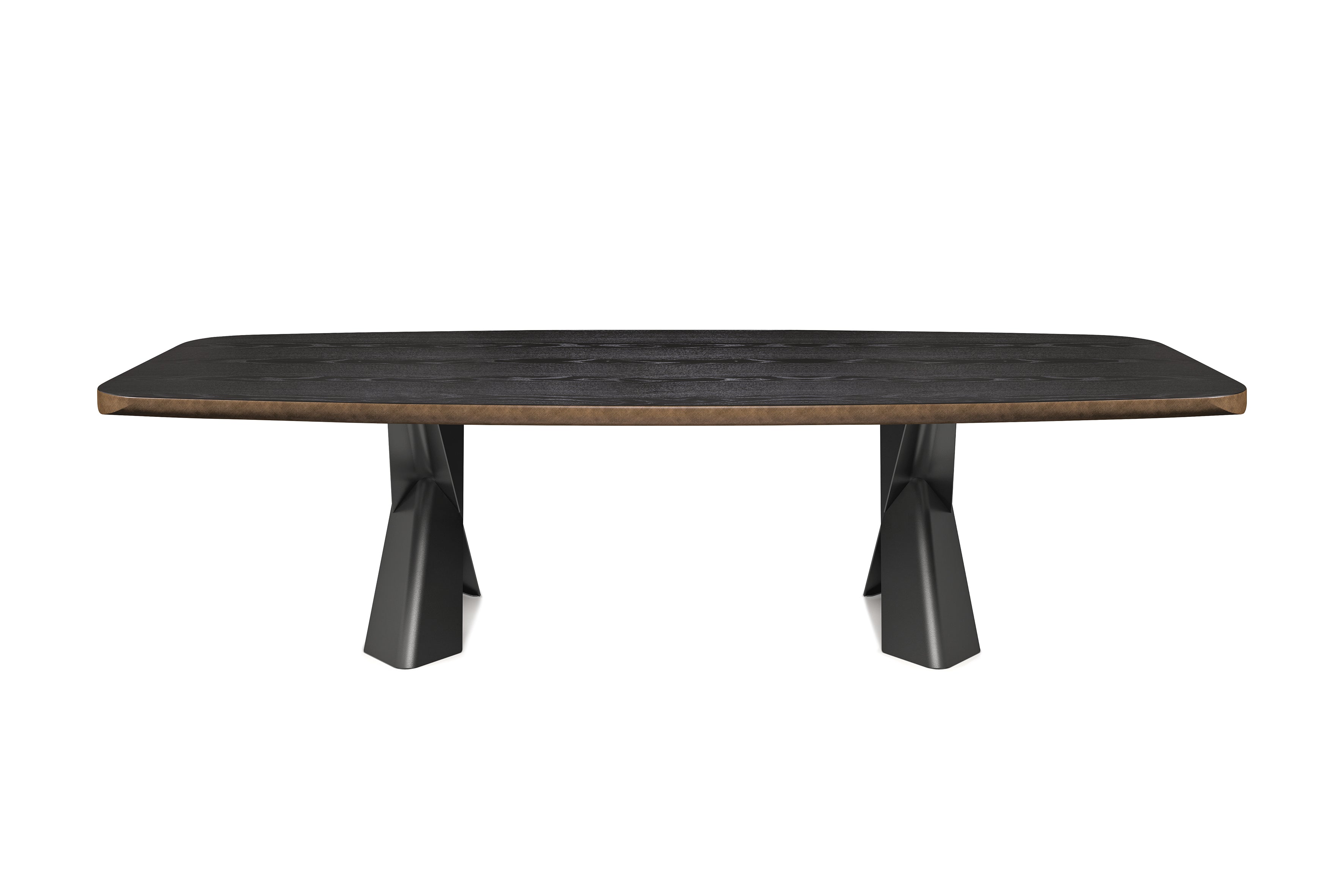 cattelan italia mad max wood Table With Steel Base