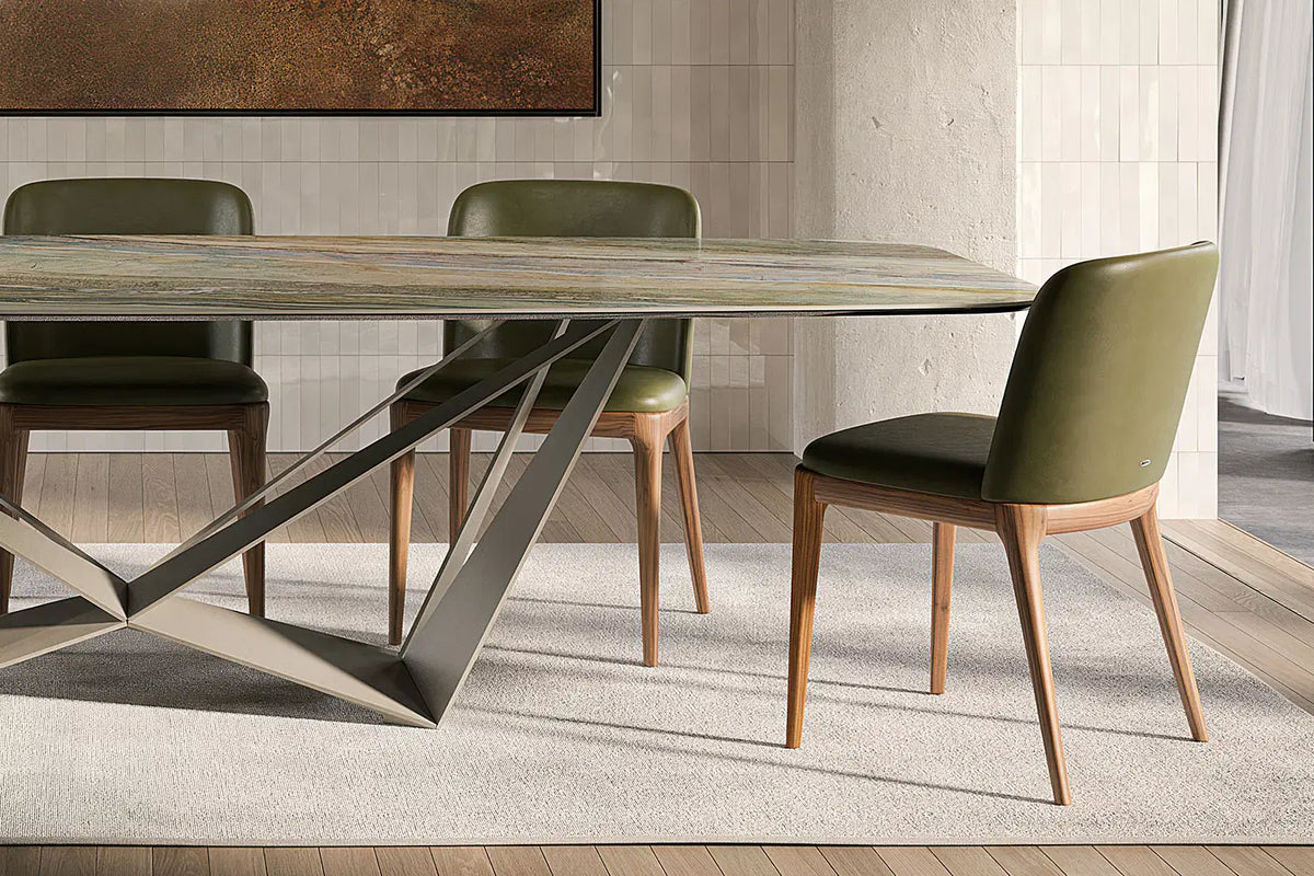 Cattelan Italia Magda Dining Chair – Soft Leather & Glove Soft Leather