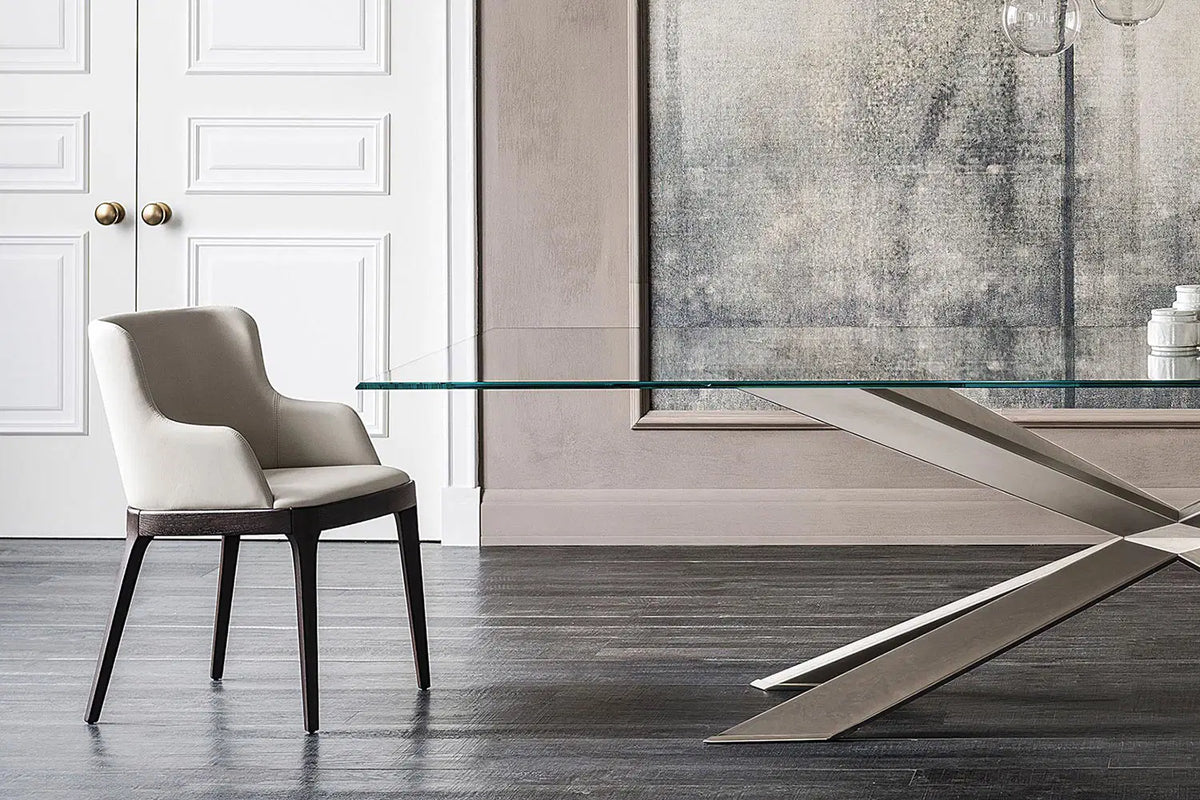 Cattelan Italia Magda Dining Armchair – Soft Leather & Glove Soft Leather