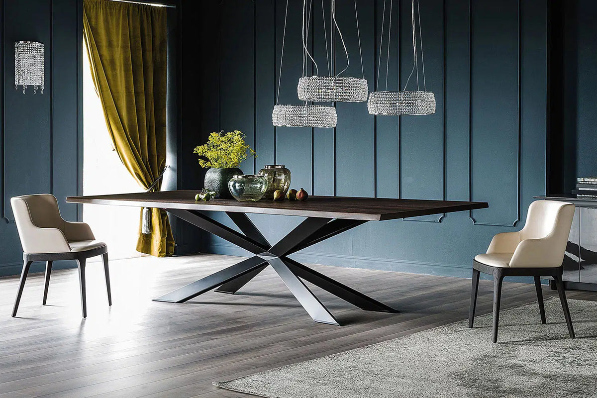 Cattelan Italia Magda Dining Armchair – Soft Leather & Glove Soft Leather
