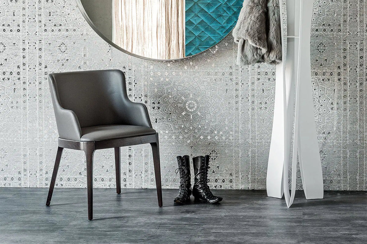 Cattelan Italia Magda Dining Armchair – Soft Leather & Glove Soft Leather