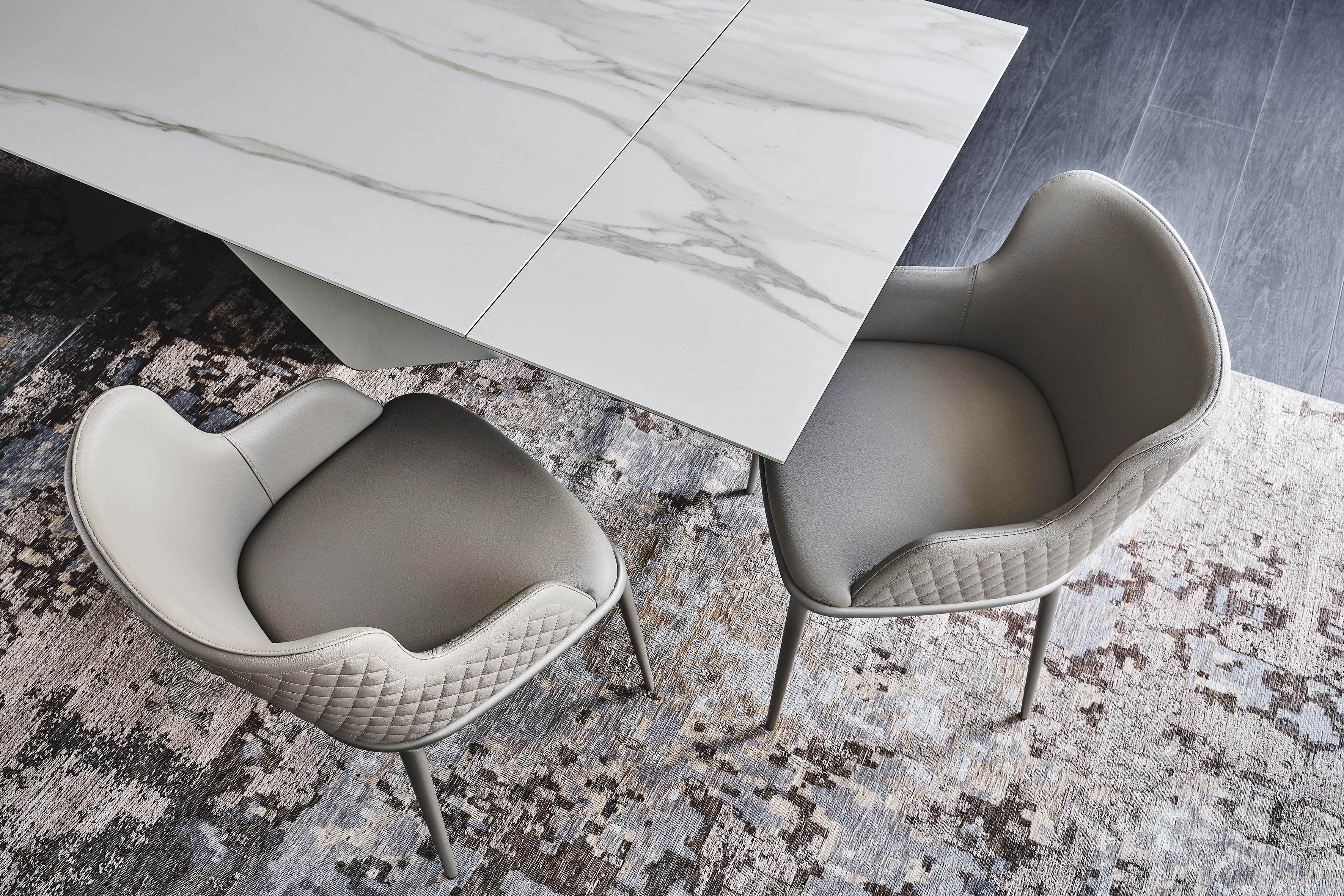 Cattelan Italia Magda Ml Chair With Steel Frame With Or Without Arms