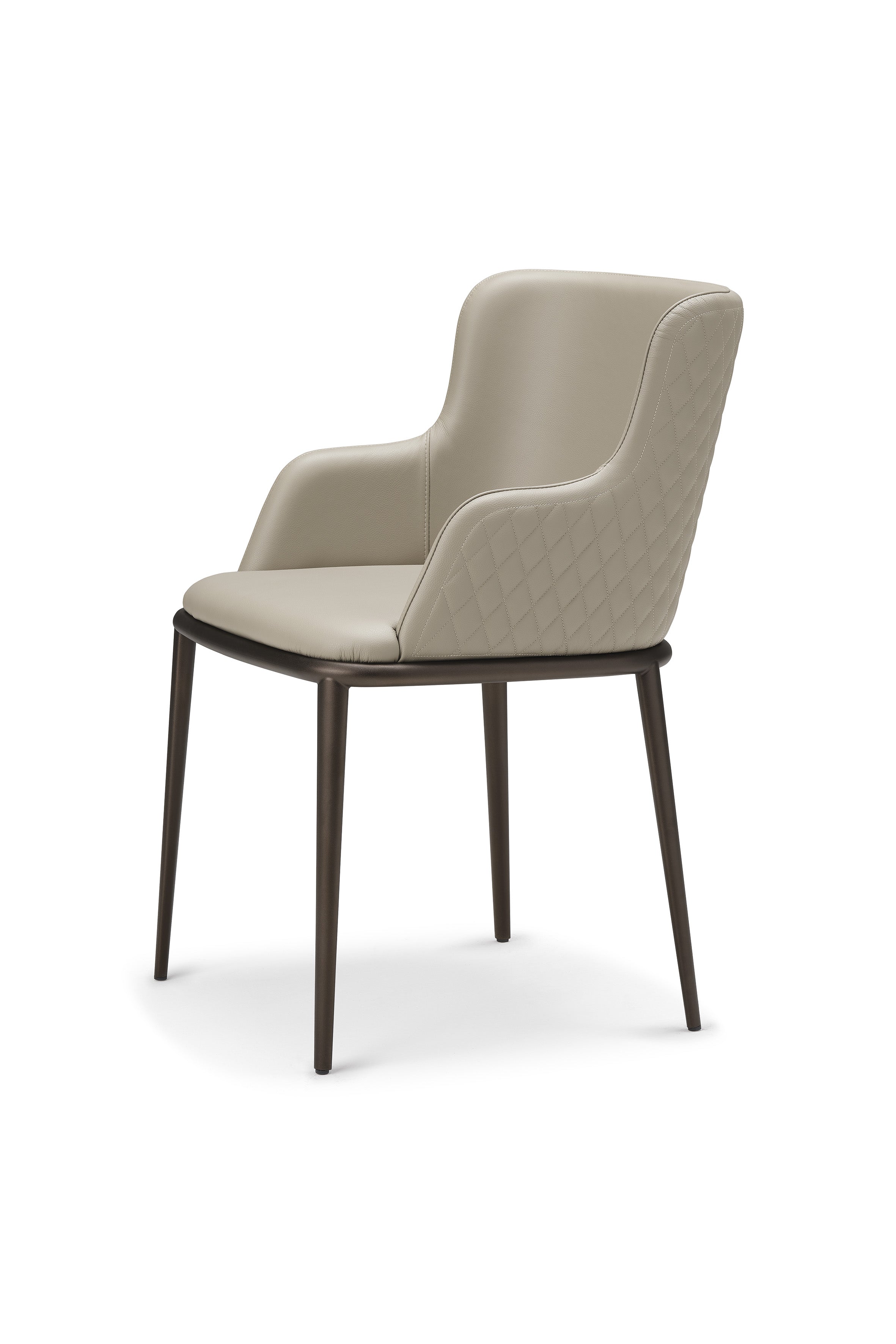 cattelan italia magda ml Chair with Steel Frame With or Without Arms