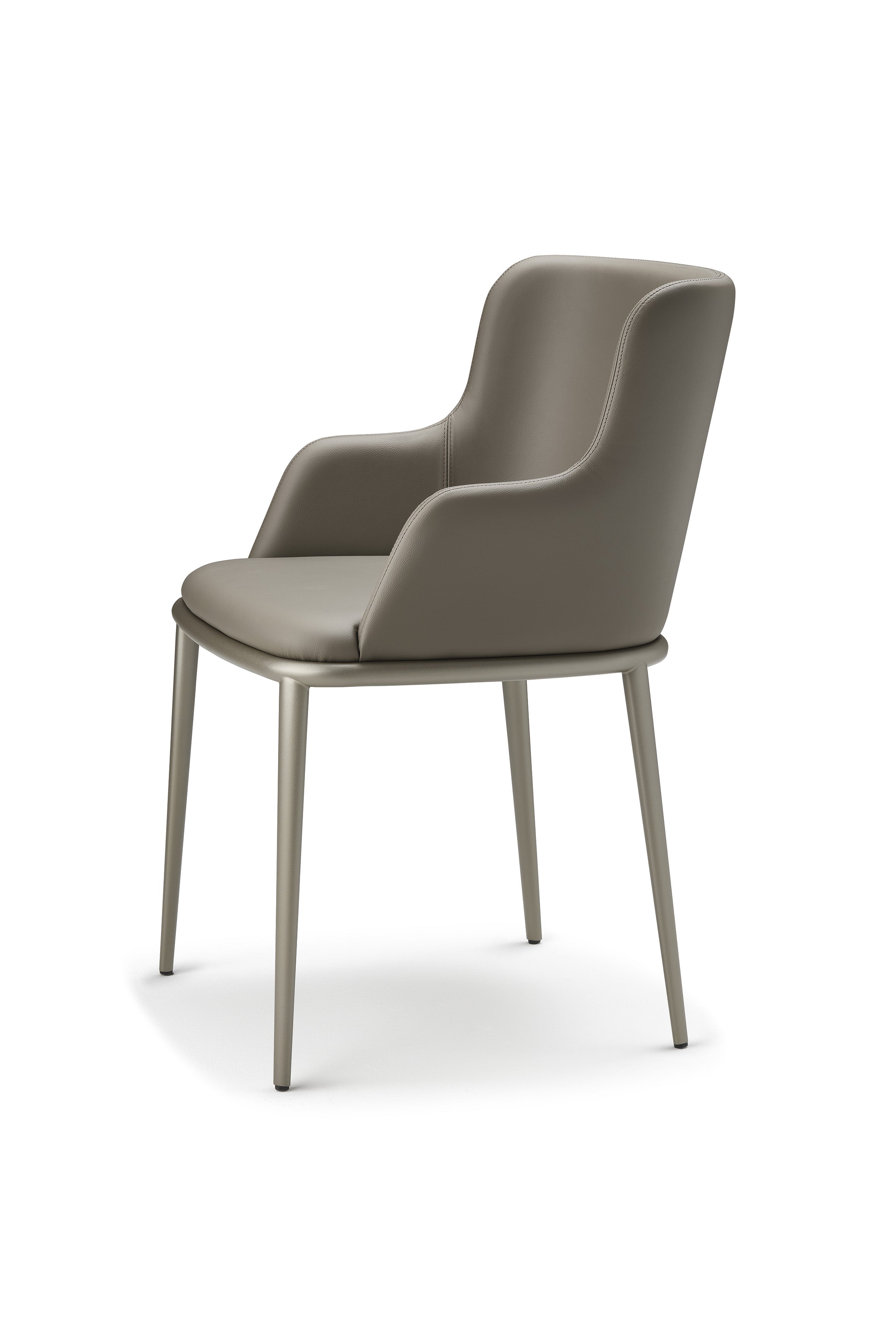 Cattelan Italia Magda Ml Chair With Steel Frame With Or Without Arms