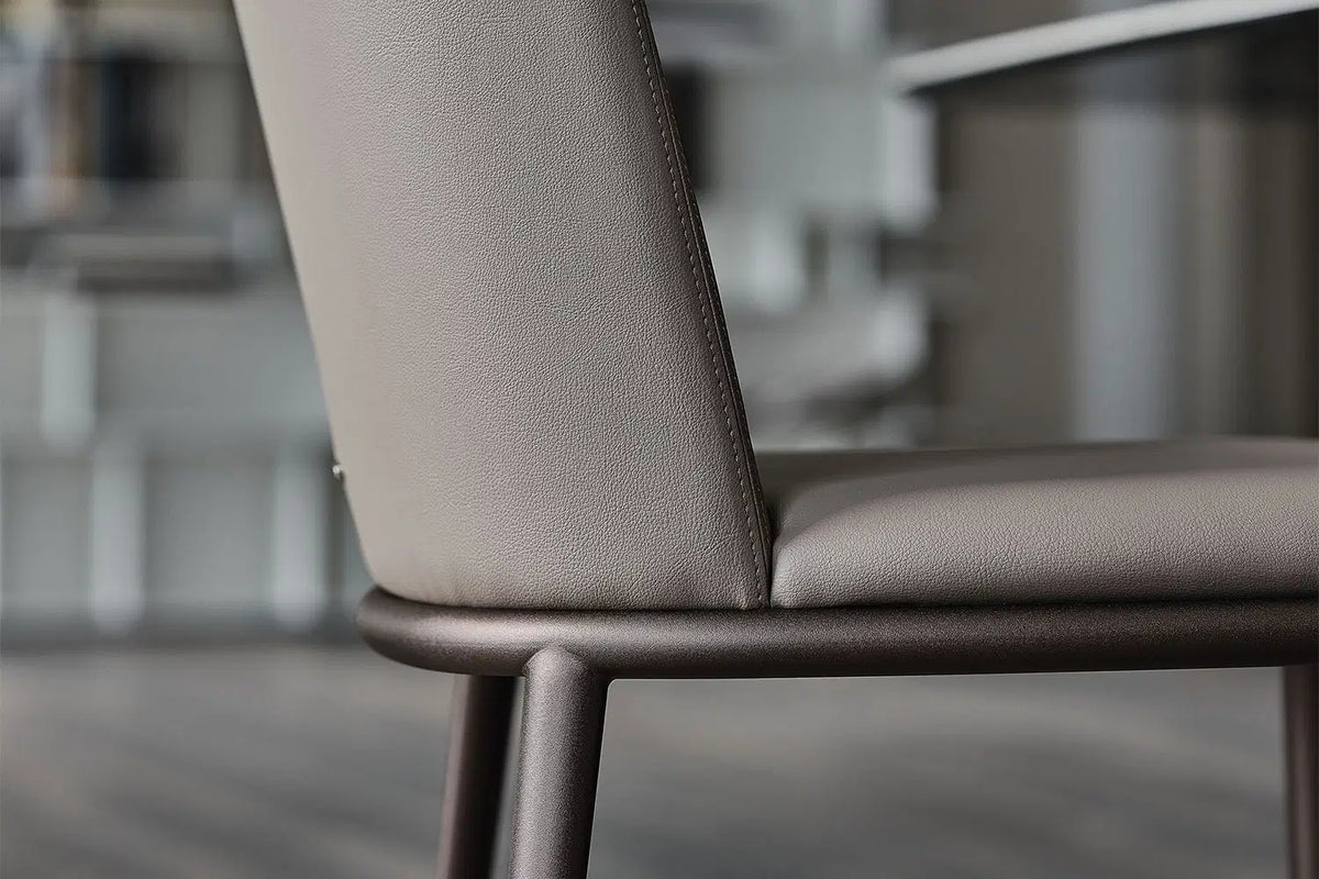 Cattelan Italia Magda ML Dining Chair – Synthetic Leather & Micro Nubuk