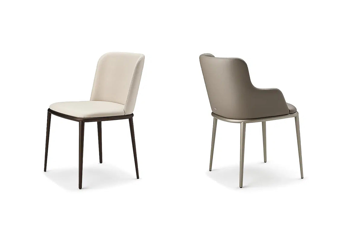 Cattelan Italia Magda ML Dining Chair – Synthetic Leather & Micro Nubuk