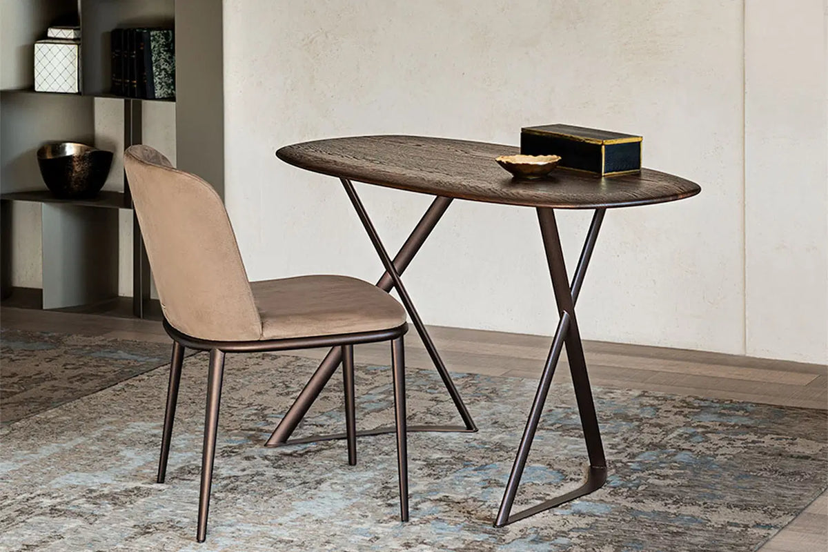 Cattelan Italia Magda ML Dining Chair – Synthetic Leather & Micro Nubuk
