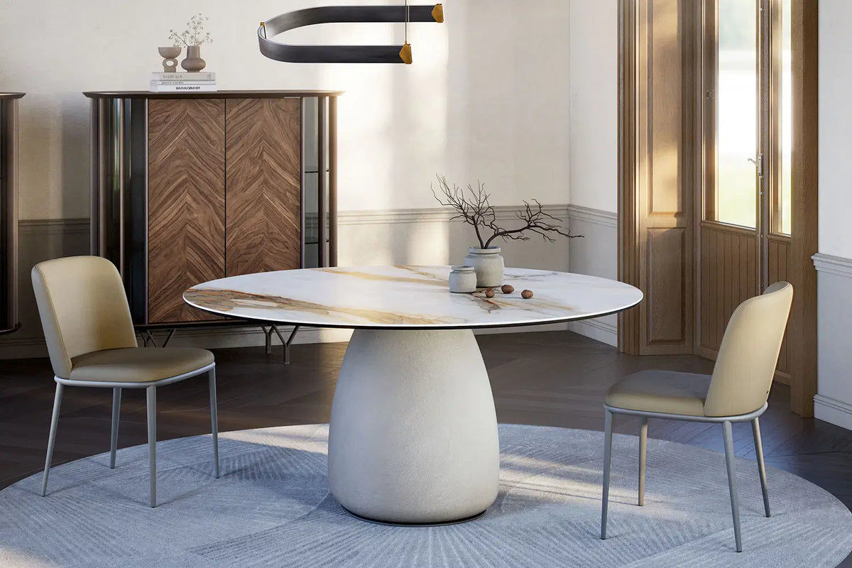 Cattelan Italia Magda ML Dining Chair – Synthetic Leather & Micro Nubuk