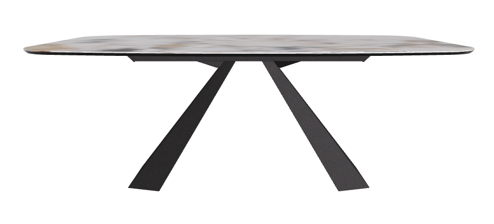 200x120x73h Barrel Shaped_Makalu_Black Embossed