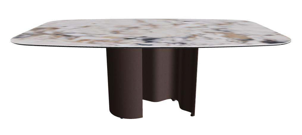 200x120x74h Barrel Shaped_Makalu_Bronze Embossed