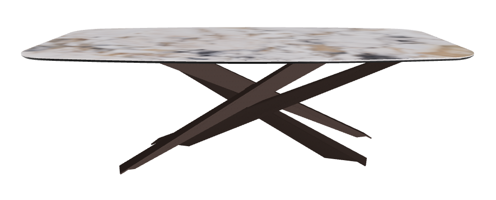 240x120x74.5h Barrel Shaped_Makalu_Bronze Embossed