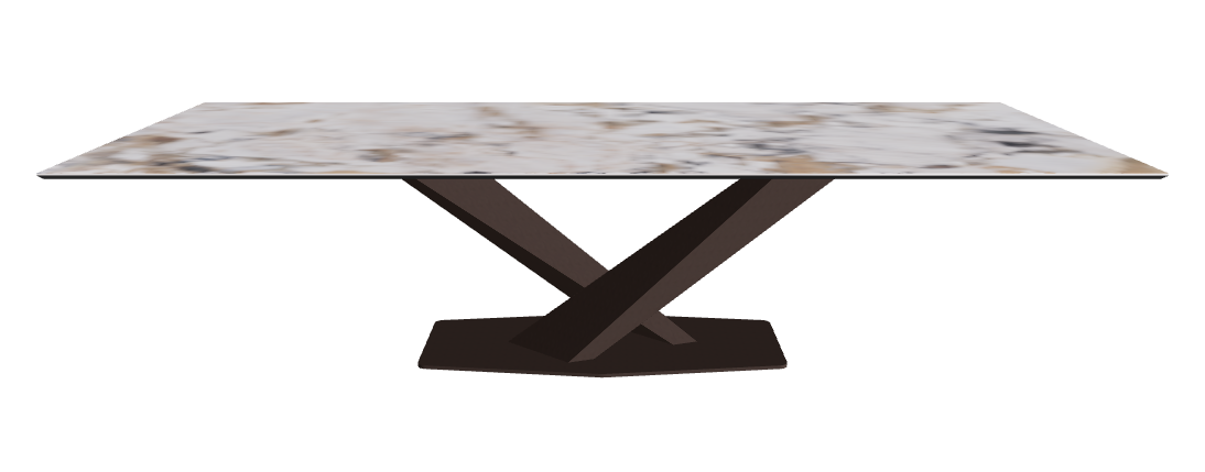 Cattelan Italia Stratos Keramik Rectangular Dining Table – 300x120x75h