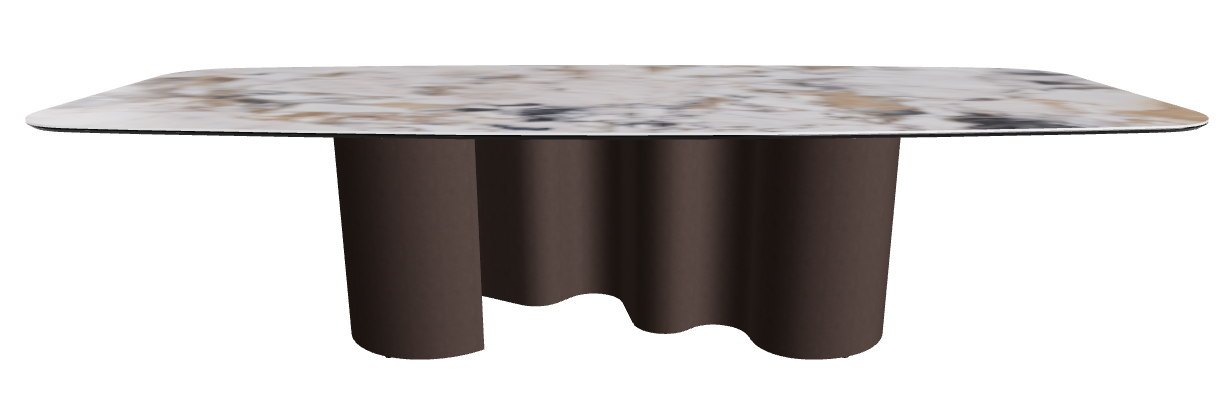 300x120x74h Barrel Shaped_Makalu_Bronze Embossed