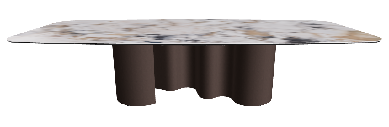 320x138x74h Barrel Shaped_Makalu_Bronze Embossed