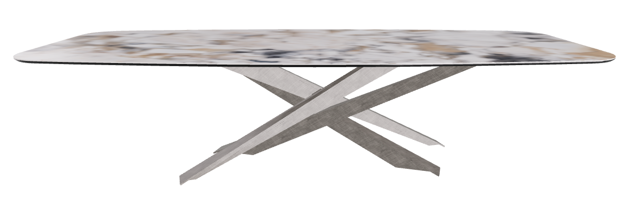 300x120x74.5h Barrel Shaped_Makalu_Brushed Grey