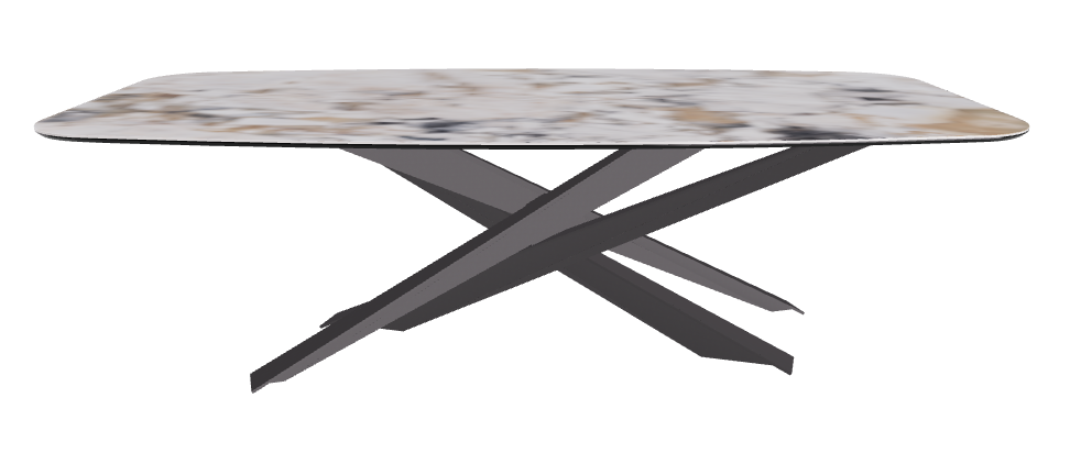 240x120x74.5h Barrel Shaped_Makalu_Graphite Embossed