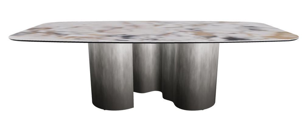 240x120x74h Barrel Shaped_Makalu_Oxy Grey