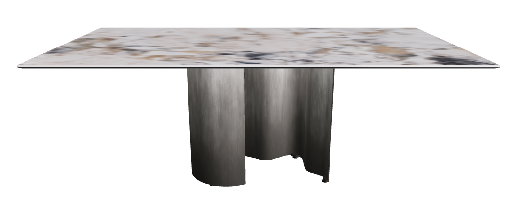 200x106x74h Rectangle Shaped_Makalu_Oxy Grey