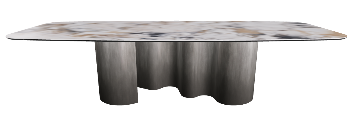 300x120x74h Barrel Shaped_Makalu_Oxy Grey