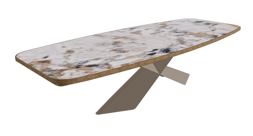 Makalu_Titanium Embossed_Brushed Bronze