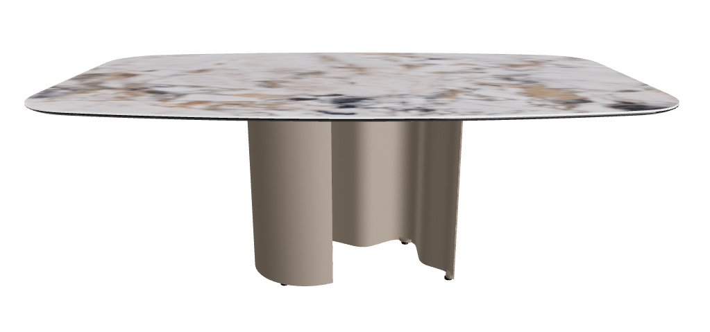 200x120x74h Barrel Shaped_Makalu_Titanium Embossed