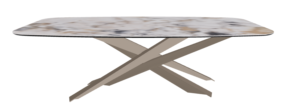 240x120x74.5h Barrel Shaped_Makalu_Titanium Embossed