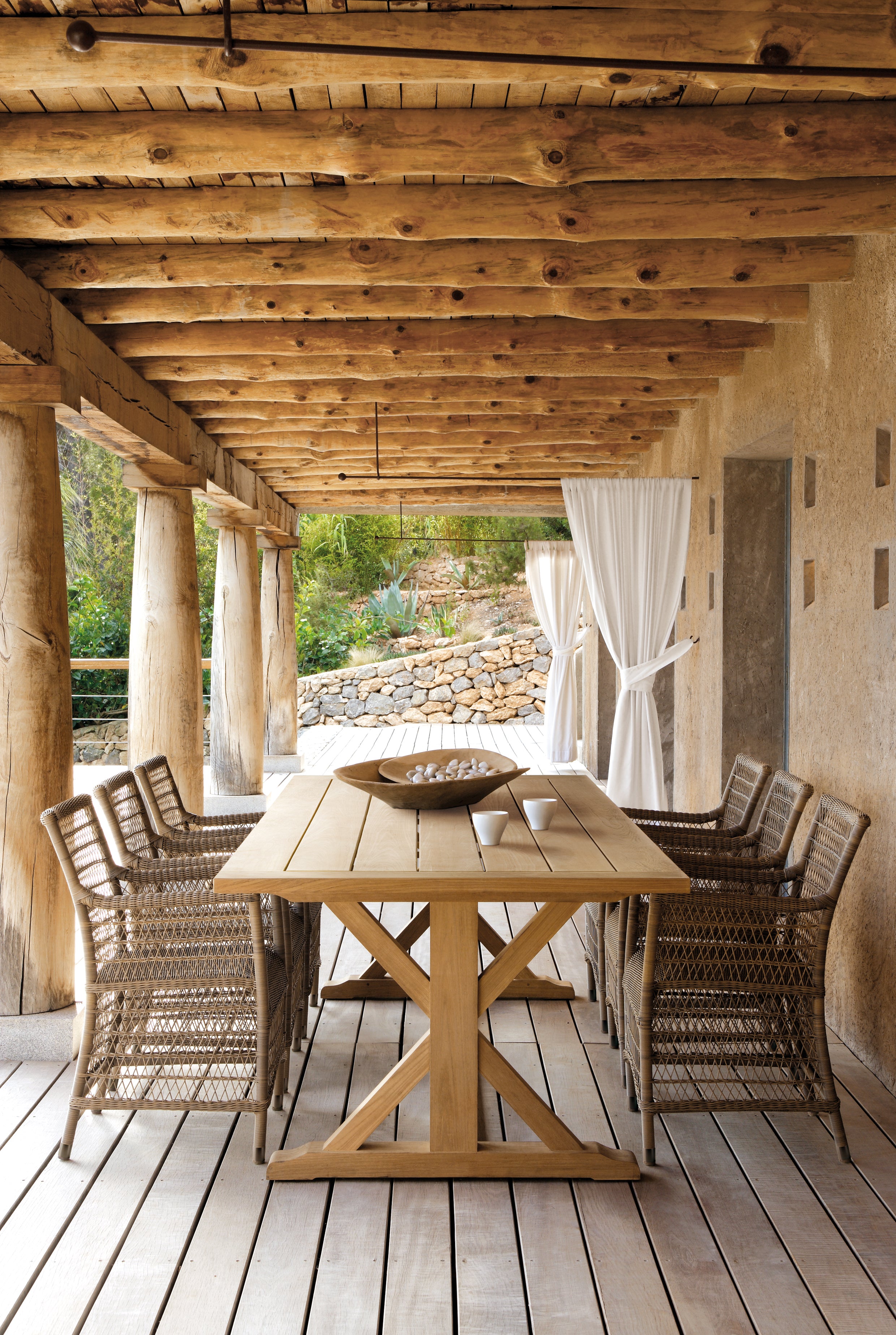 Manutti Malibu Dining Arm Chair