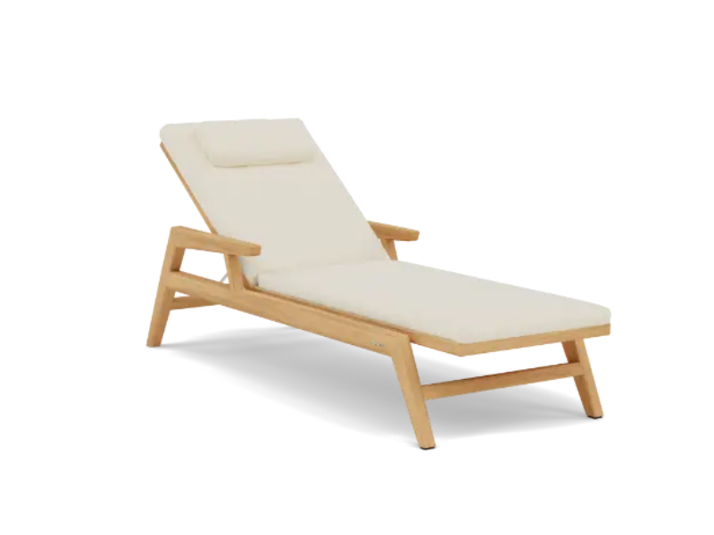 Manutti Sunrise Sun Lounger With Armrest
