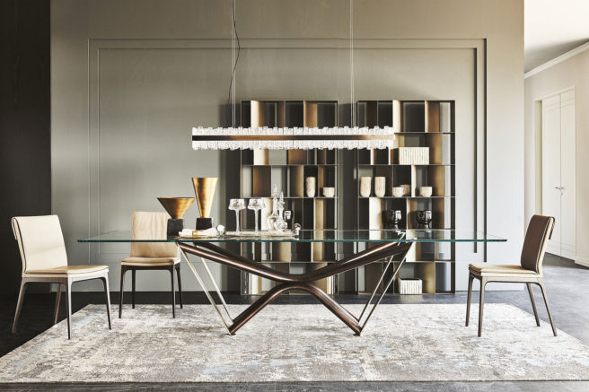 Cattelan Italia Marathon Glass Dining Table