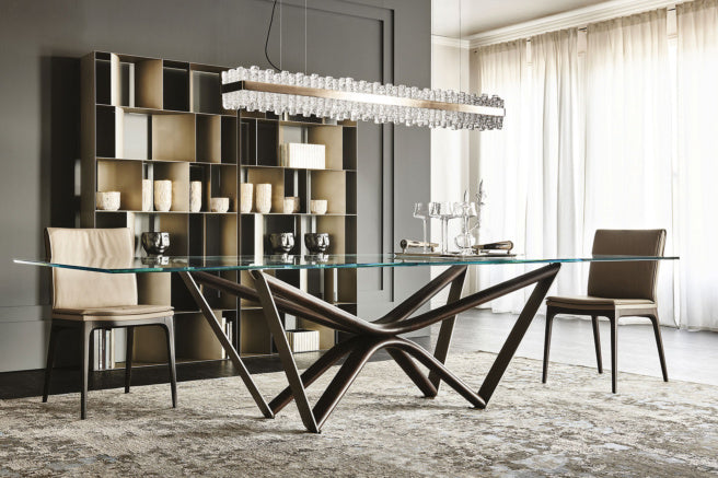Cattelan Italia Marathon Glass Dining Table