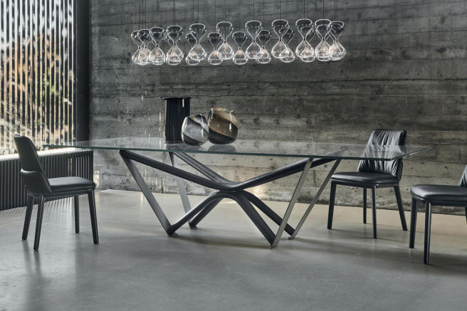 Cattelan Italia Marathon Glass Dining Table